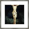 Christ En Croix Framed Print