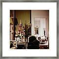 Christian Dior's Living Room In Paris Framed Print
