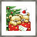 Christmas Bears Framed Print
