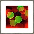 Christmas Lights Framed Print