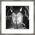 Church Of Satan Founder Anton Lavey Framed Print