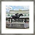 Churchill Downs Barbaro Framed Print