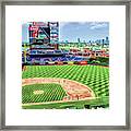 Citizens Bank Park Philadelphia Phillies Baseball Ballpark Stadium Framed Print