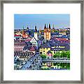 City Of Wurzburg In Germany Framed Print