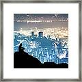 City Watcher Framed Print