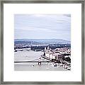 Cityscape Of Budapest Framed Print