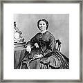 Civil War Volunteer Clara Barton Framed Print