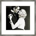 Clark Gable And Carole Lombard Framed Print