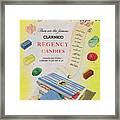 Clarnico Regency Candies Framed Print