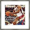 Cleveland Cavaliers Lebron James, 2007 Nba Eastern Sports Illustrated Cover Framed Print