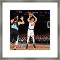 Cleveland Cavaliers V New York Knicks Framed Print