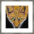 Clever Fox Framed Print