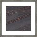 Close Up Of Rustic Natural Marble Stone Framed Print