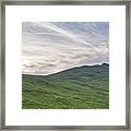 Clouds Over Thorpe Cloud Framed Print