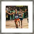 Club West Jim Ryun, 1972 Us Olympic Track & Field Trials Sports Illustrated Cover Framed Print