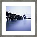 Cnr Swing Bridge Framed Print