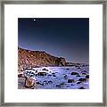 Coastal Californiashell Beach Framed Print