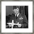 Colonel Charles Yeager Framed Print