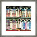 Colonial Architecture In Singapore Framed Print