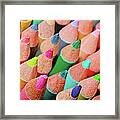 Colorful Pencil Framed Print