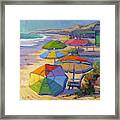 Colors Of Crystal Cove Framed Print