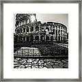 Colosseum In Rome Framed Print