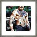 Conor Mcgregor Puts The Fight In Fighting Irish...and The Sports Illustrated Cover Framed Print