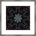 Continuous Christmas Lights Framed Print