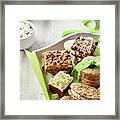 Cookie Tray And Cocoa Framed Print