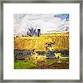 Cottage At Matching Green Framed Print