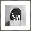 Couple In The Arch Framed Print