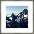 Cowlitz Chimneys, Mount Rainier National Park Framed Print