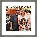 Crazy Family Framed Print