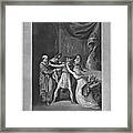 Cruelty Of Dunstan To Edwy & Elgiva Framed Print
