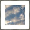 Cumulus Clouds Framed Print