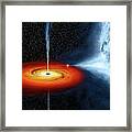Cygnus X-1 Black Hole Framed Print