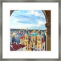 Czech Republic, Central Bohemia Region, Prague, Bohemia, Checy, Prague Old Town Square, St Nicholas Church Framed Print