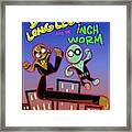 Daddy Long Legs And The Inchworm #1 Framed Print