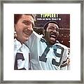 Dallas Cowboys Randy White And Harvey Martin, Super Bowl Xii Sports Illustrated Cover Framed Print