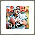 Dan Marino Hall Of Fame Class Of 2005 Sports Illustrated Cover Framed Print