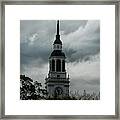 Dartmouth College's Clock Tower Framed Print