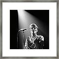 David Bowie In Concert Framed Print