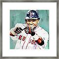 David Ortiz - Boston Red Sox Framed Print