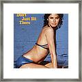Dayle Haddon Swimsuit 1973 Sports Illustrated Cover Framed Print