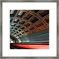 Dc Subway Framed Print