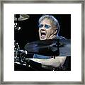 Deep Purple Drummer Ian Paice #1 Framed Print