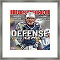 Defense Rules The Playoffs Road To The Super Bowl Sports Illustrated Cover Framed Print