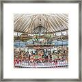 Dentzel Carousel Framed Print