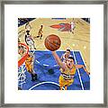 Denver Nuggets V New York Knicks Framed Print
