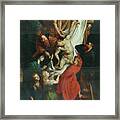 Descent From The Cross Framed Print